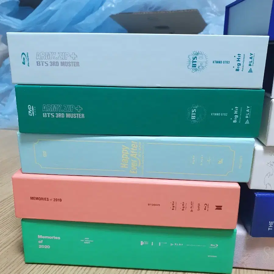 급처)방탄소년단 DVD 포토북 BTS 공식 굿즈 방탄 포카 블레 럽셀