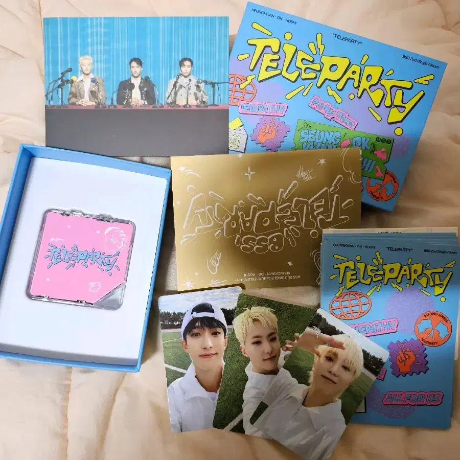 세븐틴 부석순 텔레파티 키트 teleparty kit 승관 호시 도겸