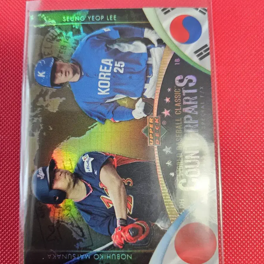 삼성 이승엽 Upper Deck WBC 카드