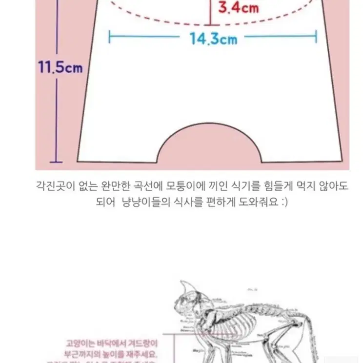 도도해 식기 베이직 구버전 고양이식기