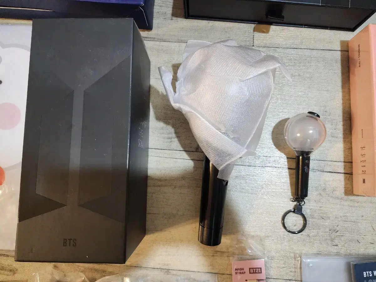 BTS 방탄 Light Stick & Keyring 아미빔 & 키링