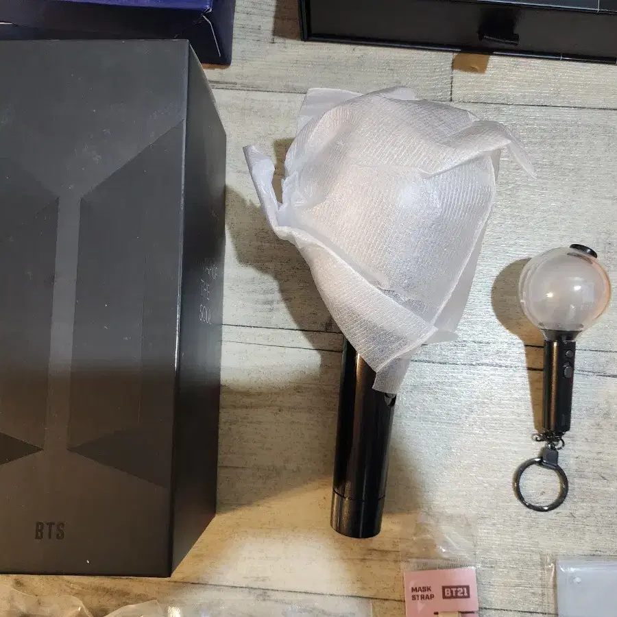 BTS 방탄 Light Stick & Keyring 아미빔 & 키링