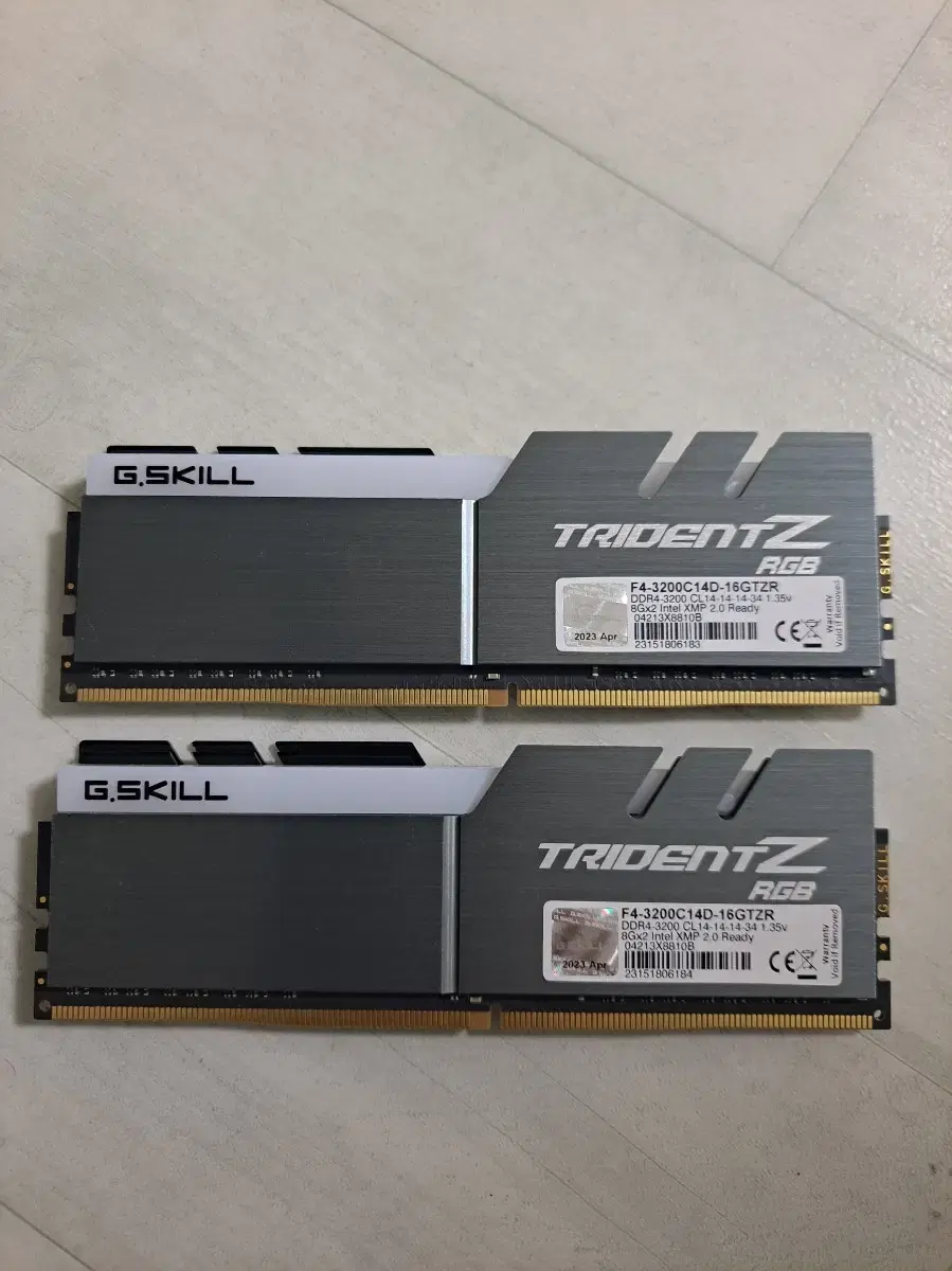 G.SKILL Trident Z DDR4 CL14 16GB