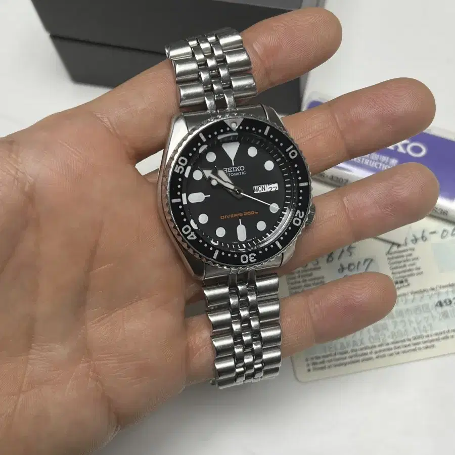 세이코 다이버 오토매틱 skx007