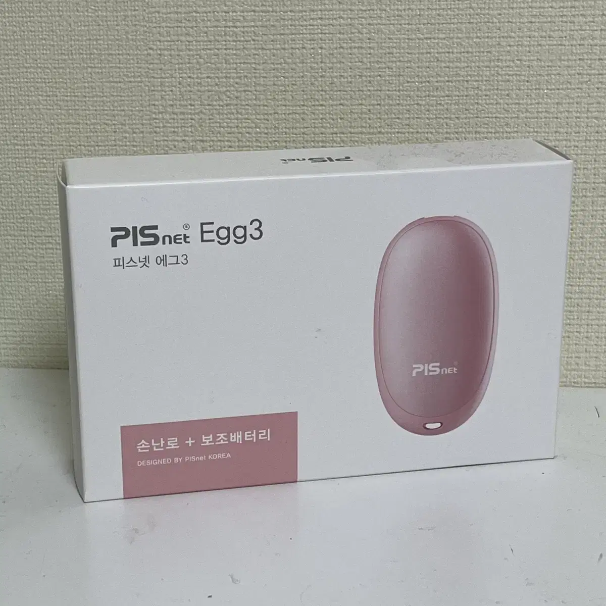 피스넷 에그3 손난로, 보조배터리 3.6V, 5000mAh