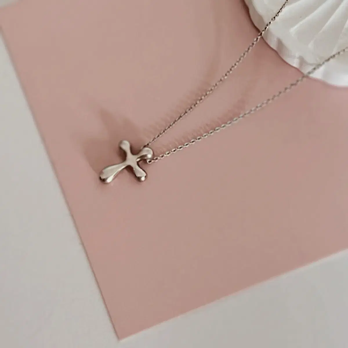 TIFFANY & Co.티파니 엘사 퍼레티 크로스 펜던트  목걸이