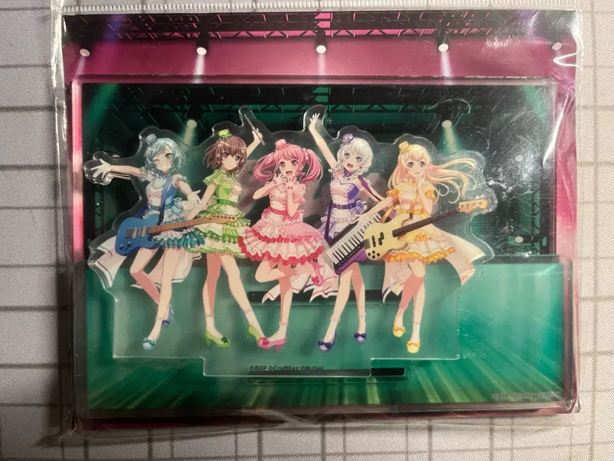 Bandream 2023 Collaboration Diorama acrylic stand Paspar