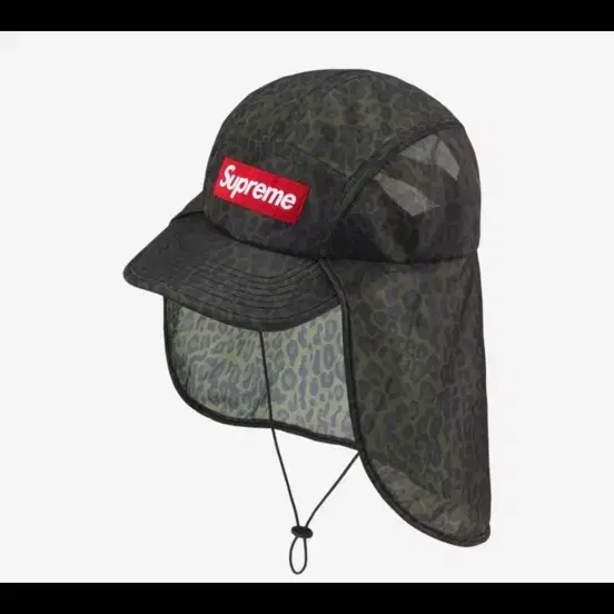 Supreme Mesh Sunshield Camp Cap Leopard