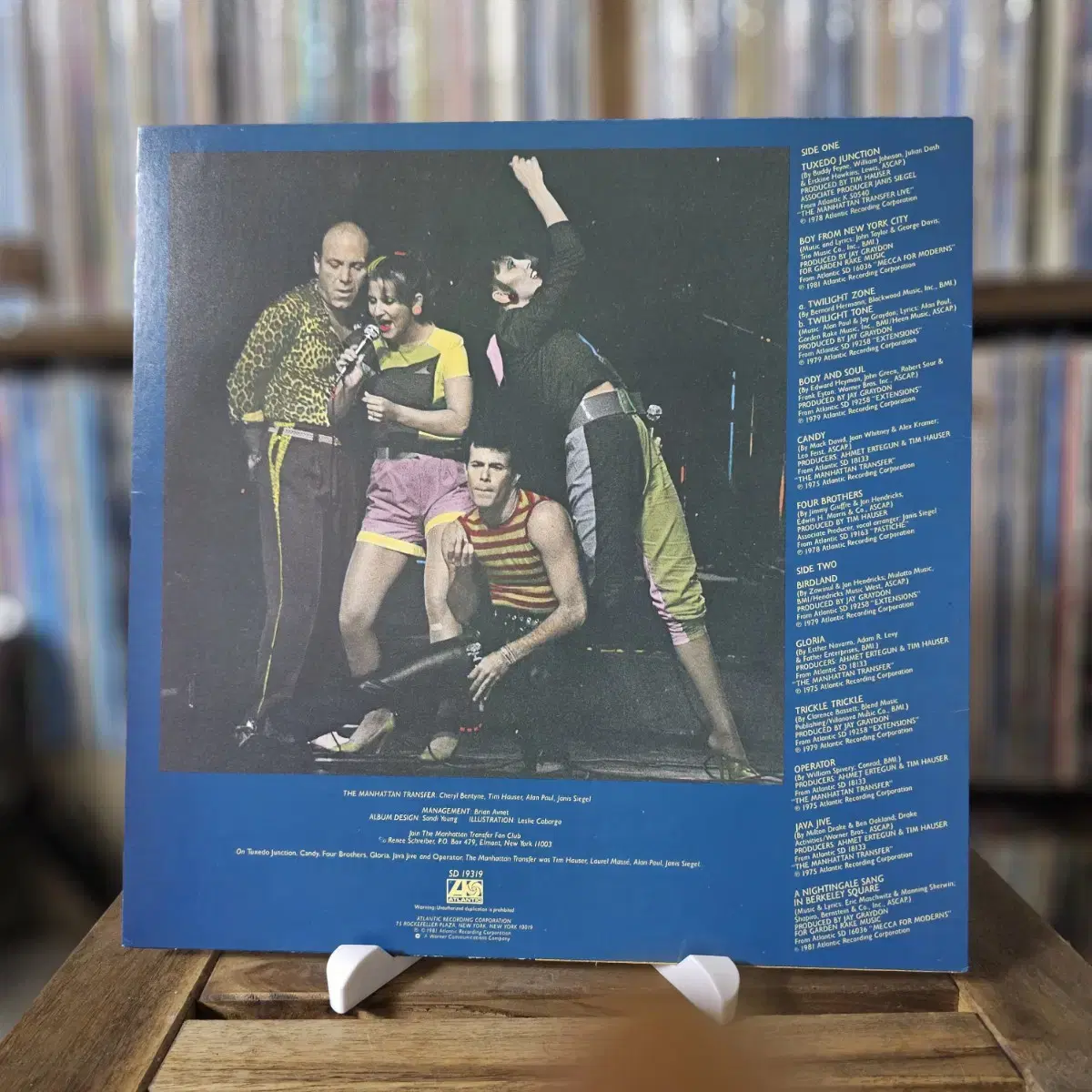 (민트급)Manhattan Transfer - The Best Of LP