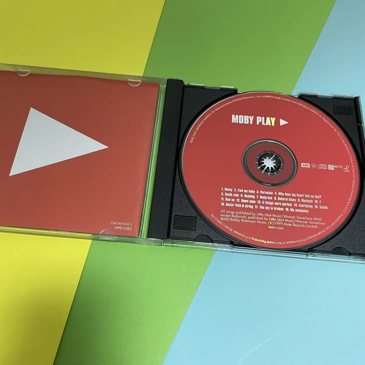 [중고음반/CD] 일렉트로니카 모비 MOBY - PLAY