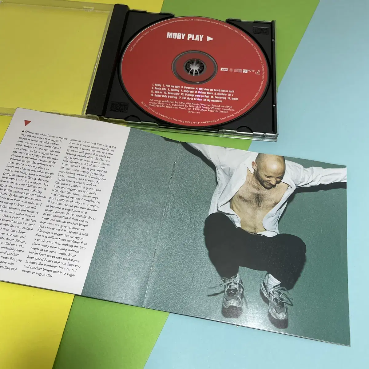 [중고음반/CD] 일렉트로니카 모비 MOBY - PLAY