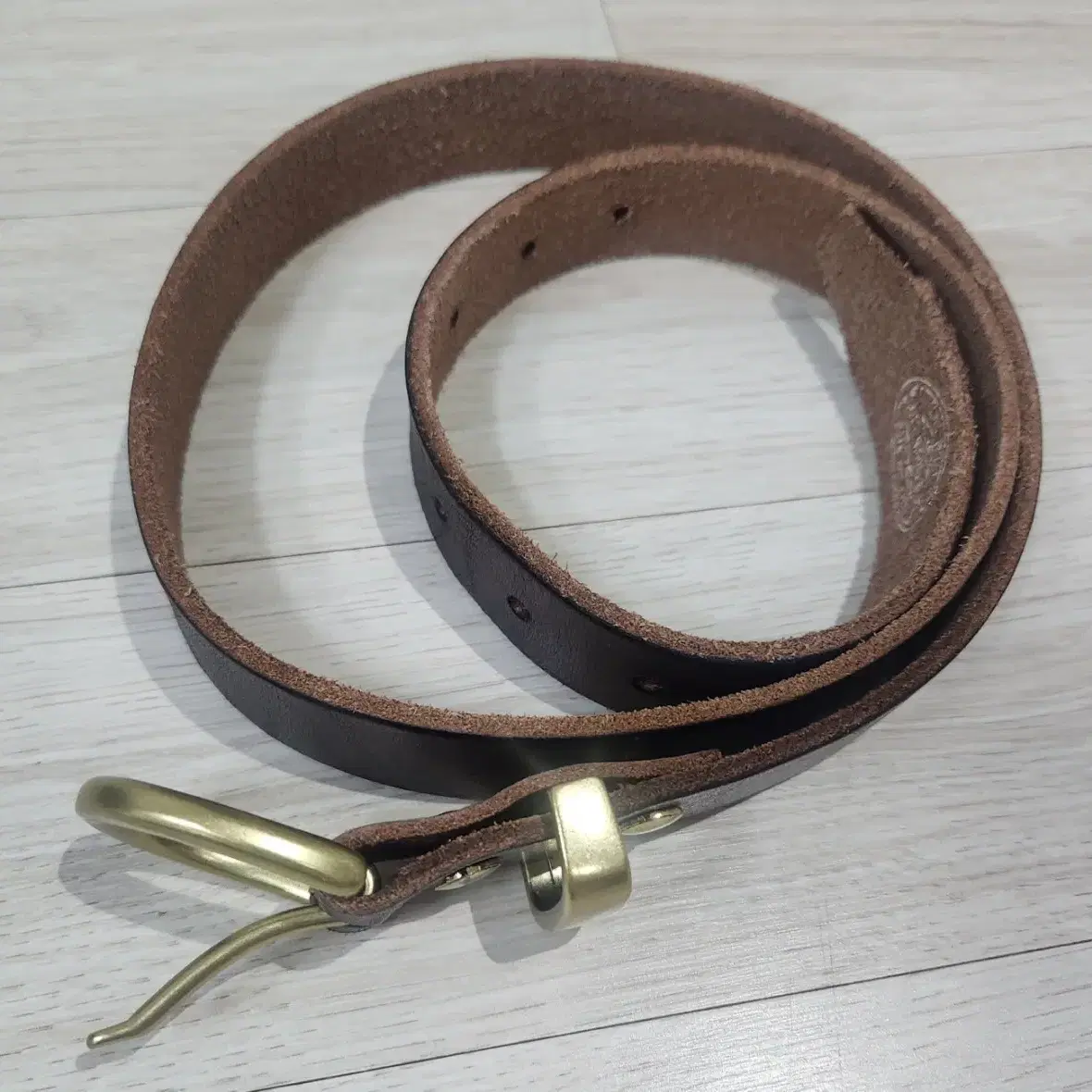 아웃스탠딩 OSTD VINTAGE BASIC LEATHER BELT