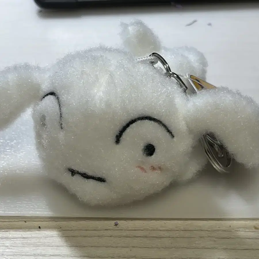 흰둥이 인형키링 팝니다