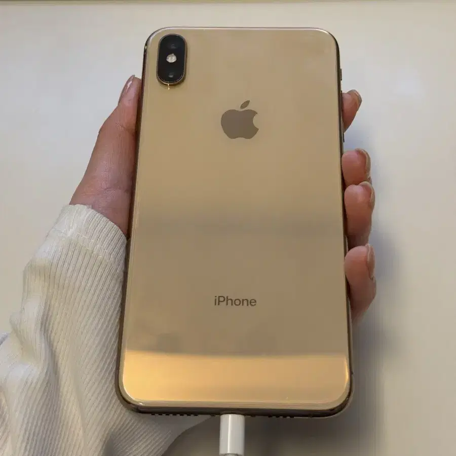 아이폰 xs max 512g 골드 배터리90