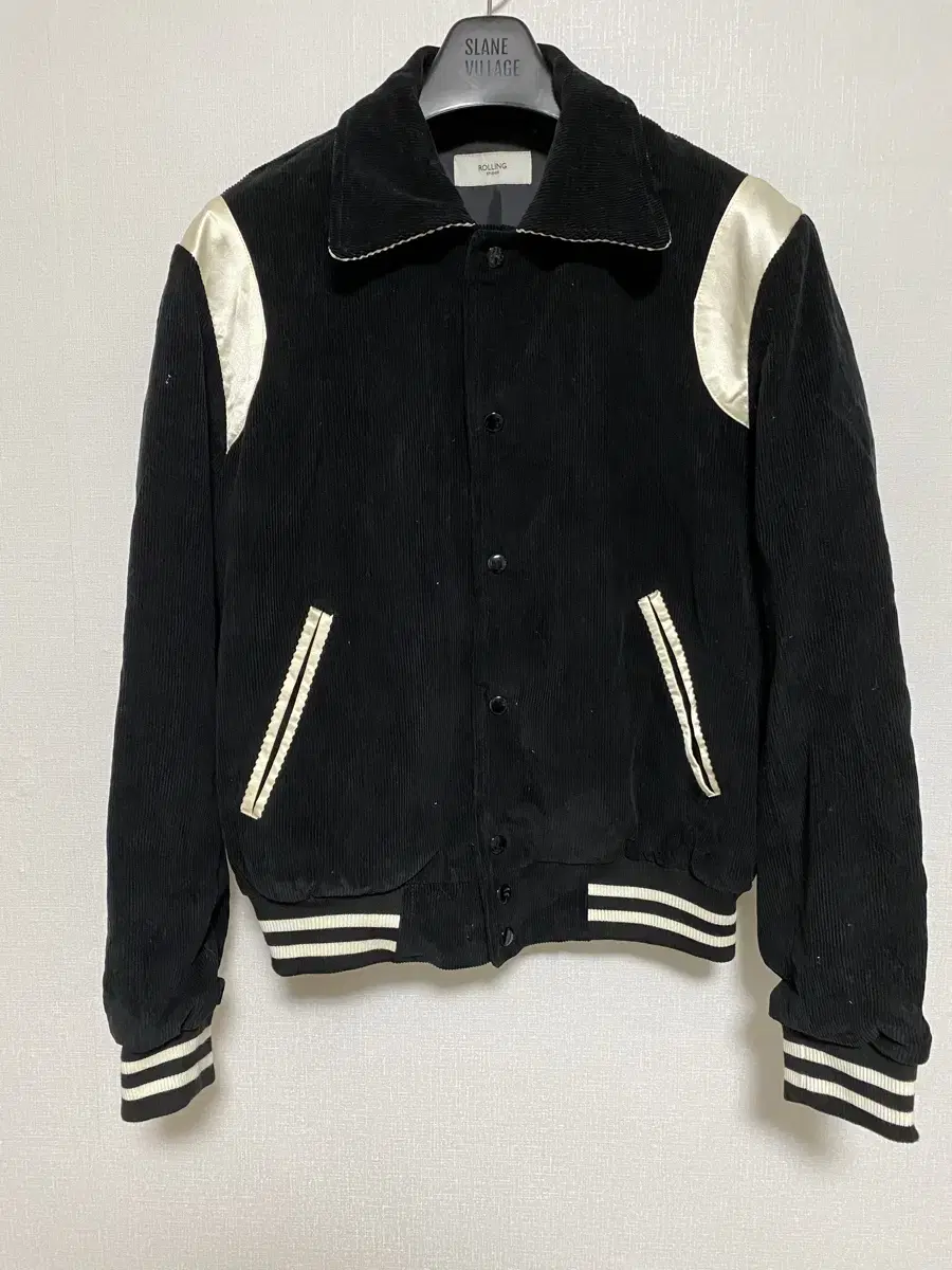 롤링스튜디오 바시티 CORDUROY VARSITY JACKET