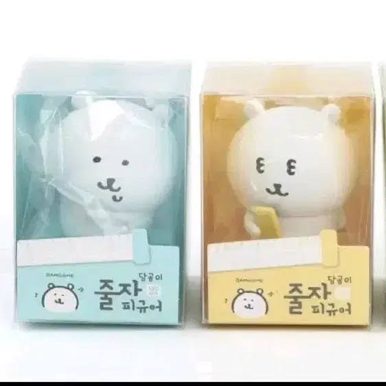 농담곰 줄자 피규어 3개