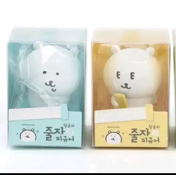 농담곰 줄자 피규어 3개