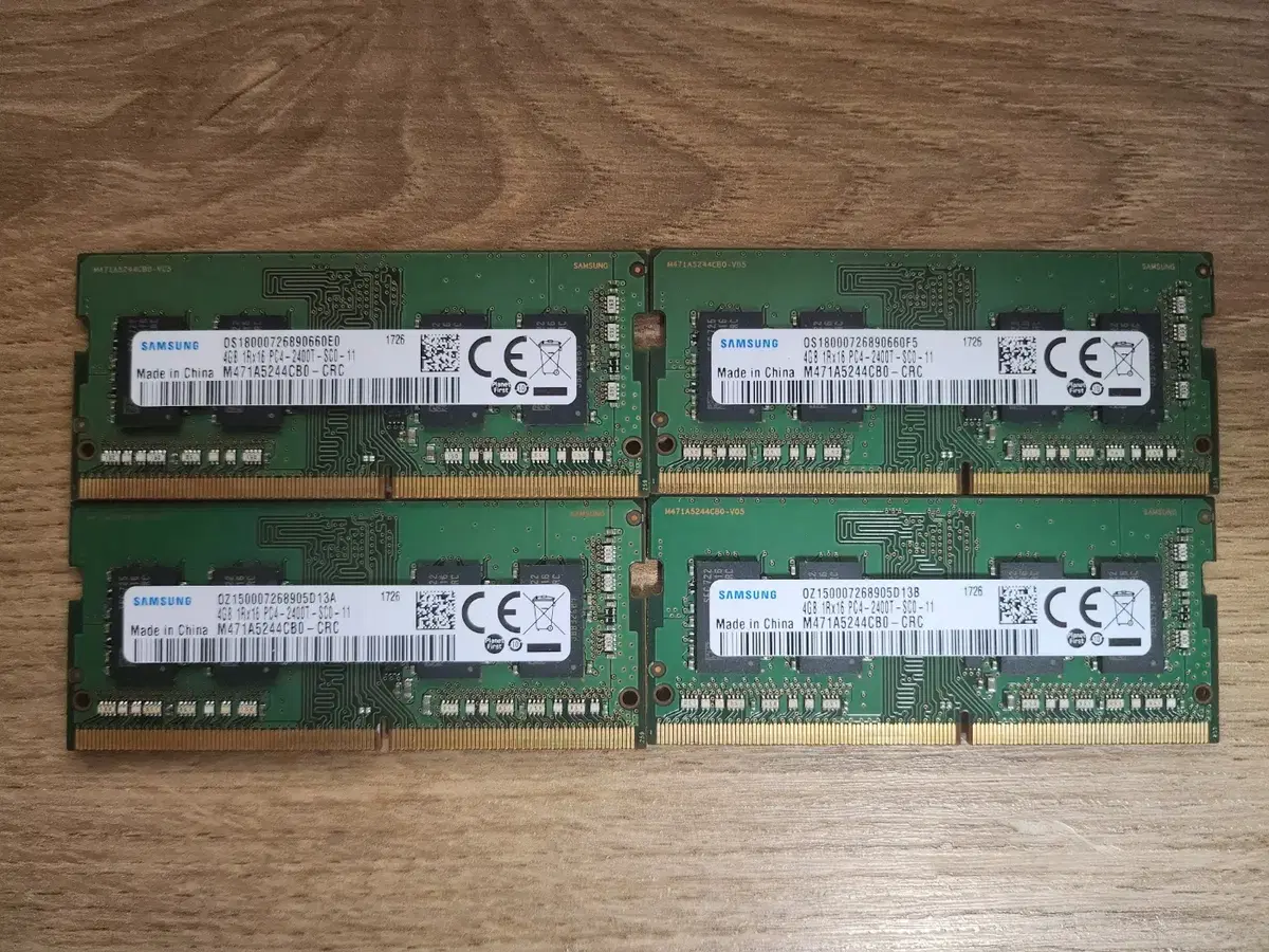 (삼성전자) 노트북용 / DDR4-2400 / 4GB