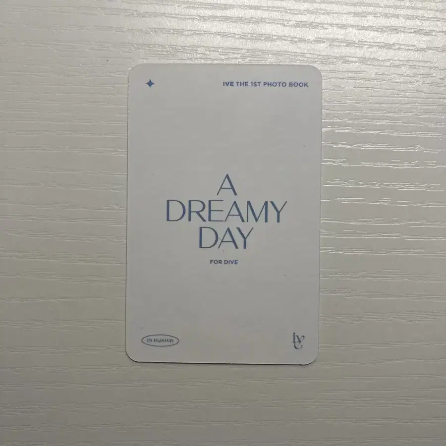 IVE 가을 A DREAMY DAY SUMMER 포카 양도