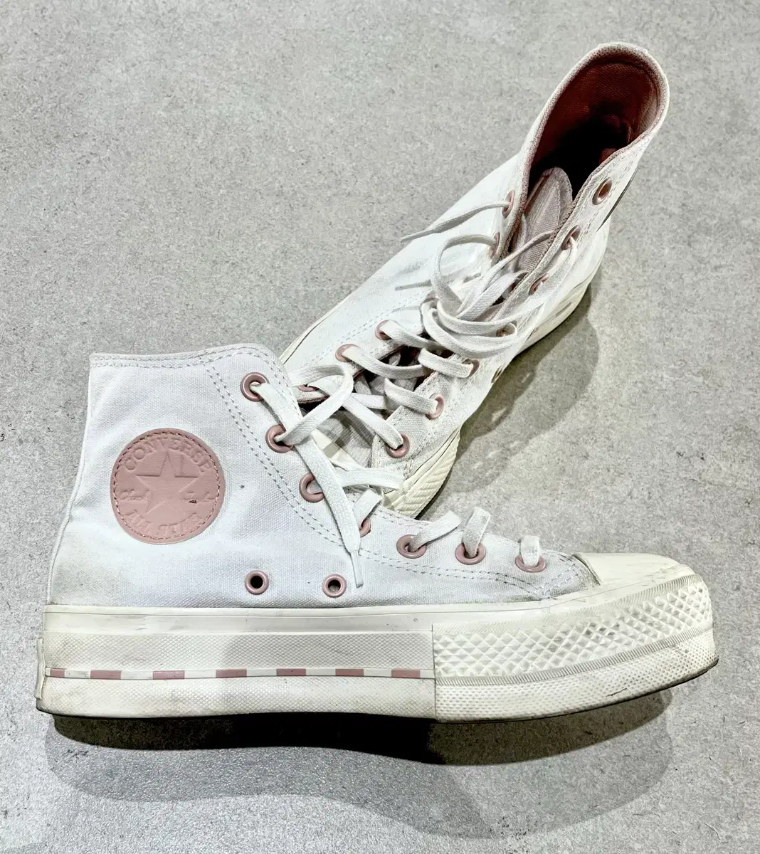 Converse 컨버스 척테일러 올스타 리프트크래프트 포크 화이트 240