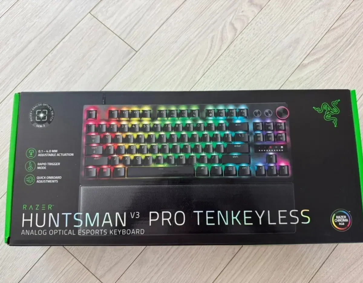 레이저헌츠맨v3 pro tkl 미개봉