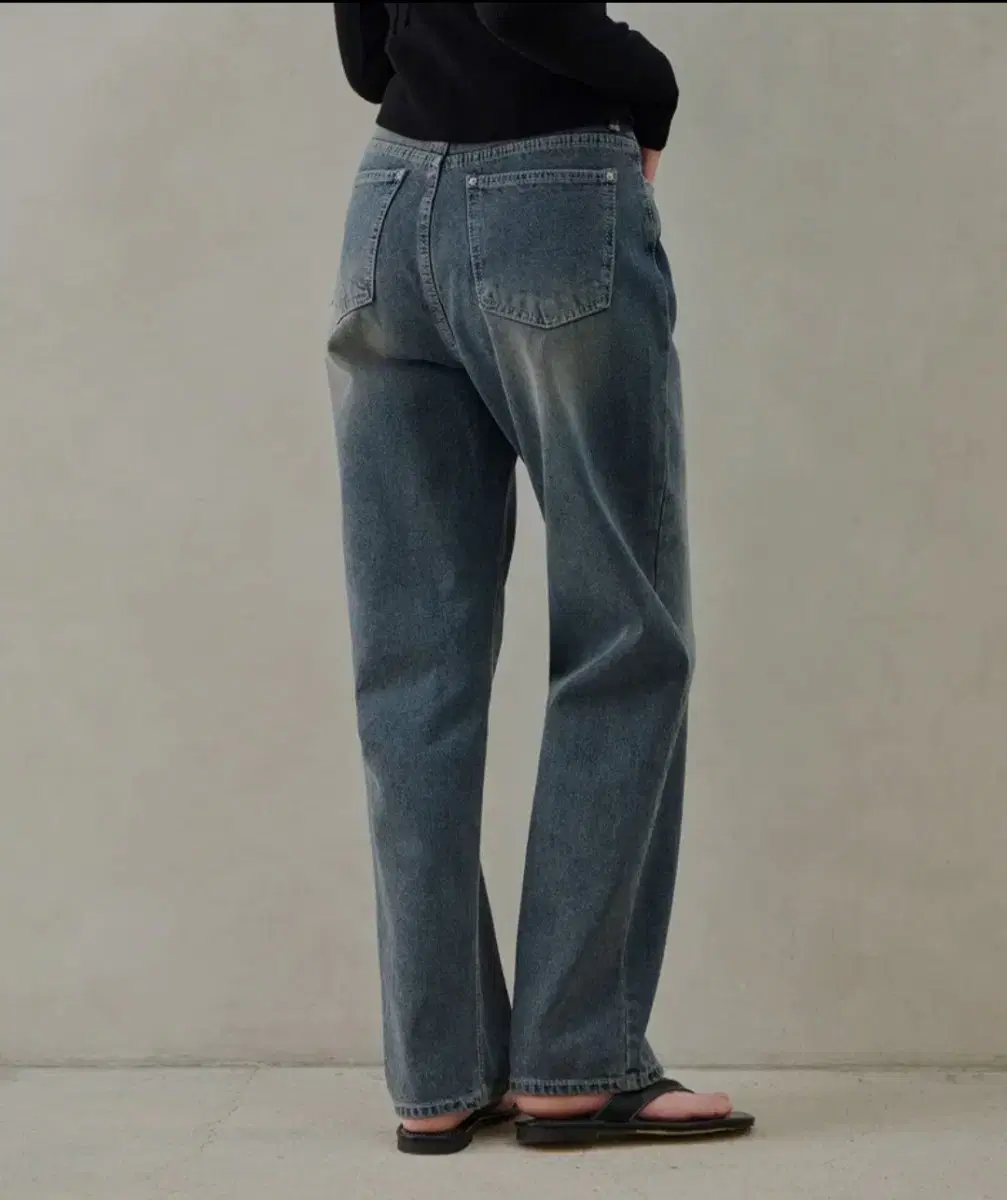 판도라핏 와이드 데님 진 s(택달린 새상품)