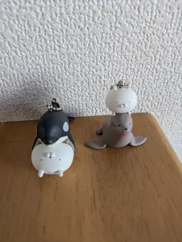 우사마루 카모가와 씨월드 키링 세트