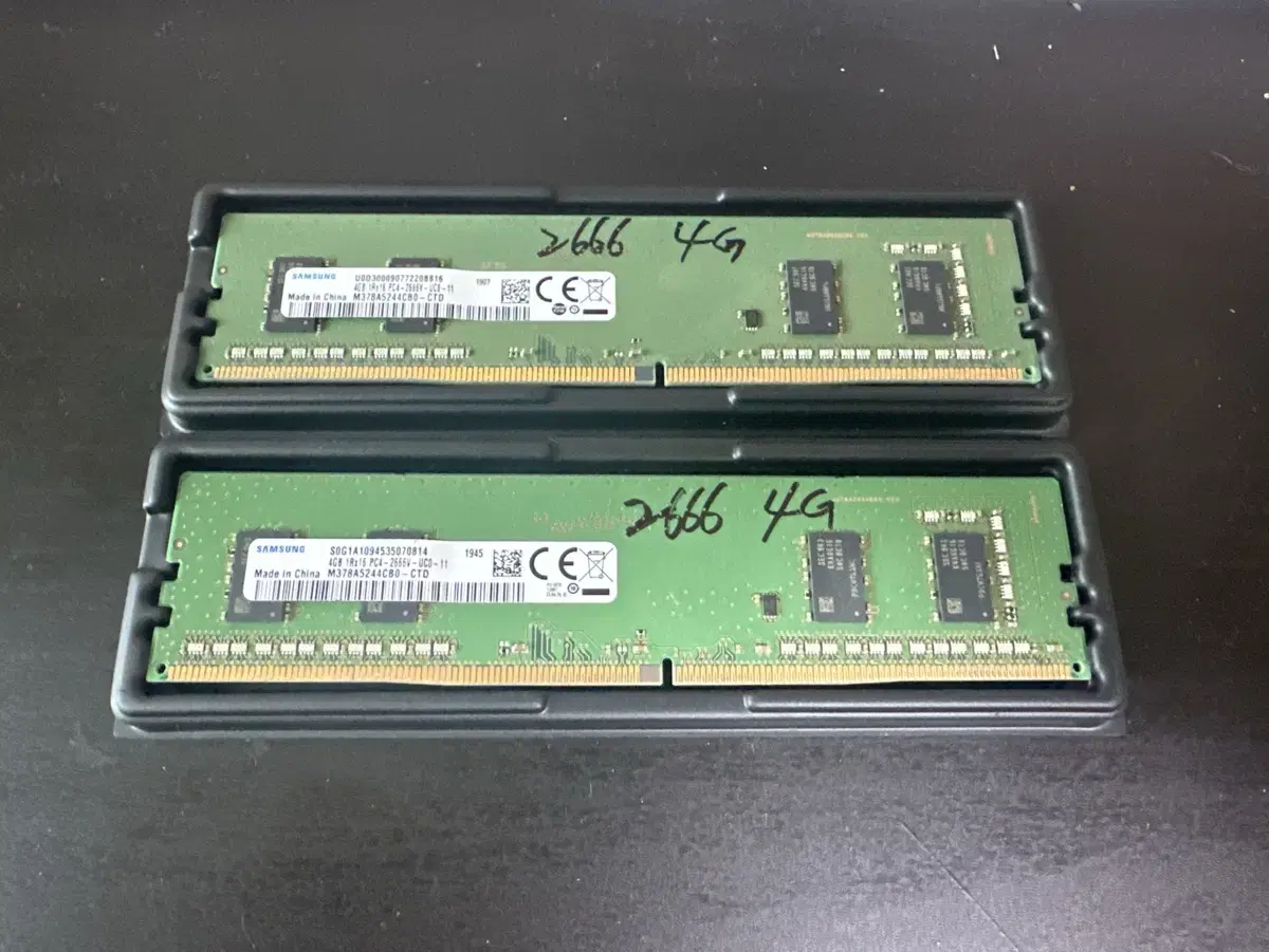 삼성 ram ddr4 2666hz 4G x 2