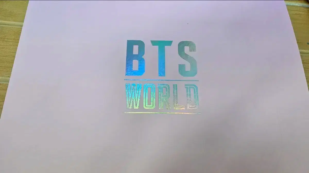 방탄소년단 한정판 BTS WORLD OST LIMITED EDITION