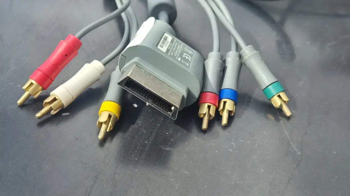 xbox 360 component hd av cable마이크로소프트