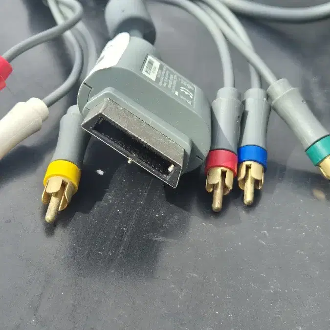 xbox 360 component hd av cable마이크로소프트