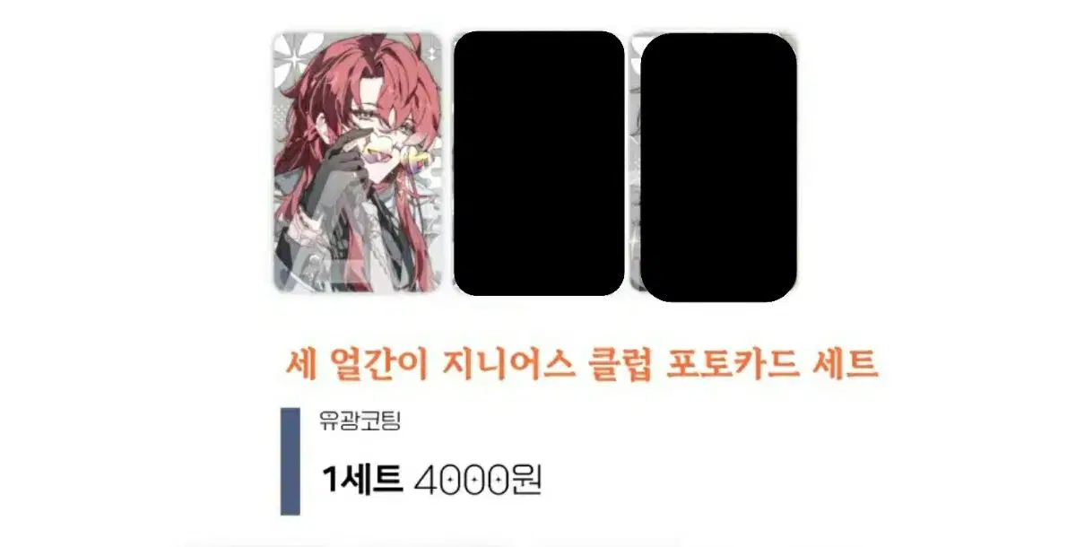 윈신/붕괴 스타레일 ㅎㅈㅅ님 포토카드 소분