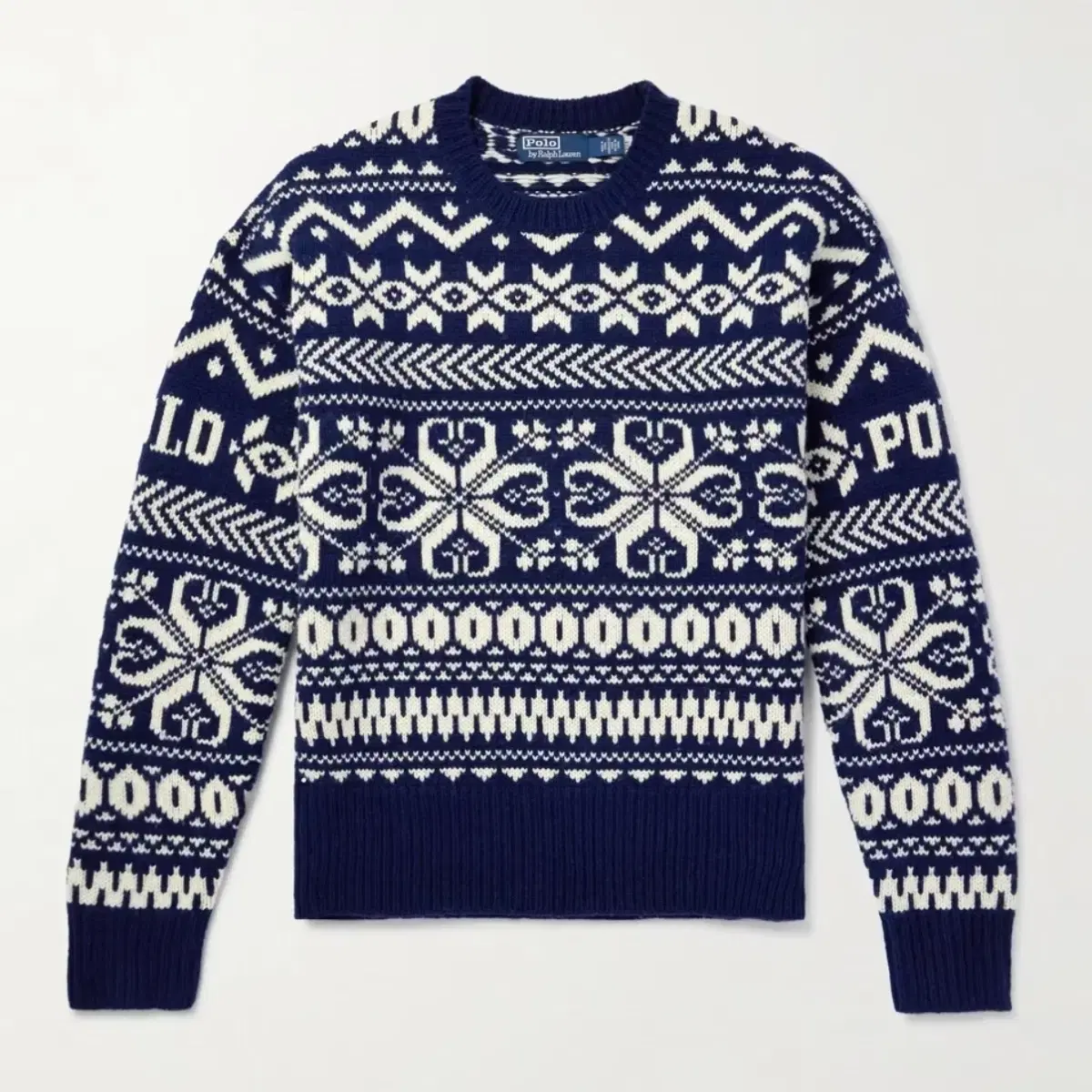 [New Product] Polo Ralph Lauren Knit Wool Sweater Pair Isle Jacquard XL