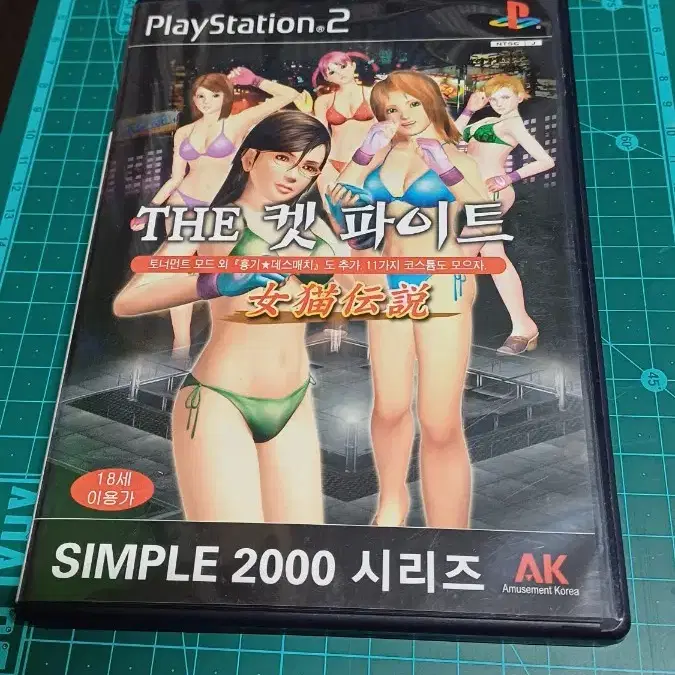 [PS2/일판] 심플 2000시리즈 THE 켓 파이트