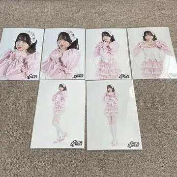CUTIE STREET 큐트와 사쿠라바 하루카 브로마이드 사진
