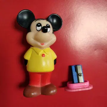 미키마우스연필깎이 피규어