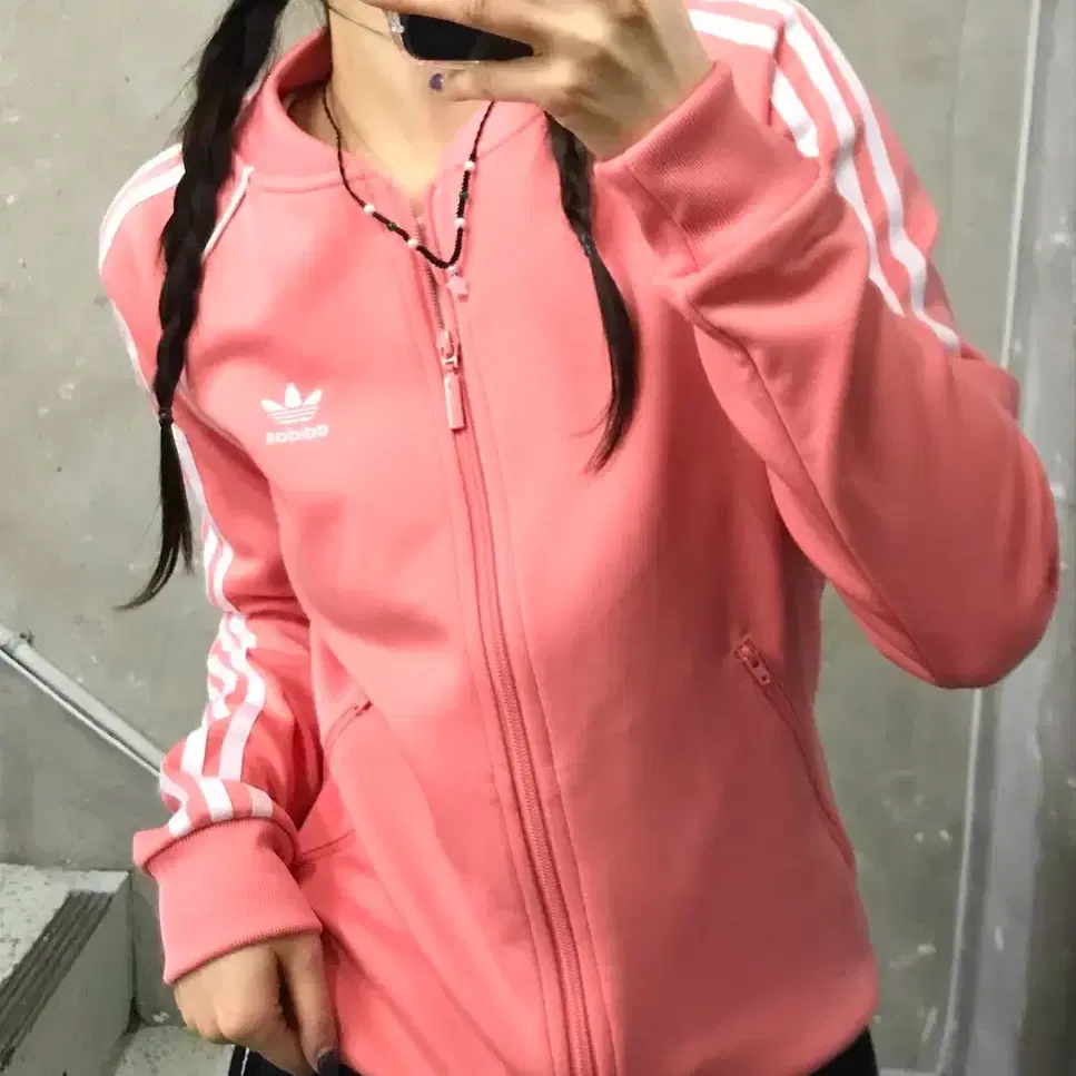 Adidas 아디다스 핑크 슈퍼스타 트랙탑 셋업