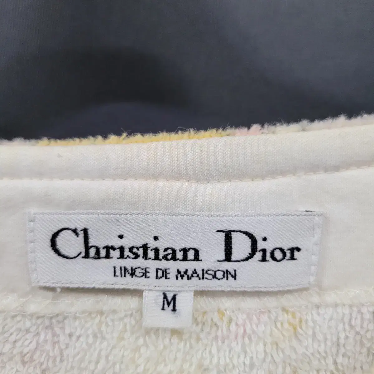 Christian Dior 크리스챤 디올 빈티지 타올지 셔츠(무료배송)