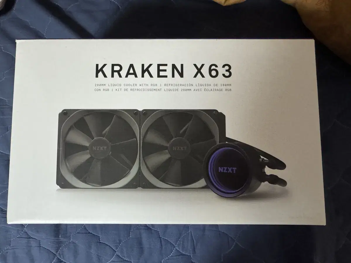 Nzxt kraken 크라켄 x63 2열수랭쿨러팝니다