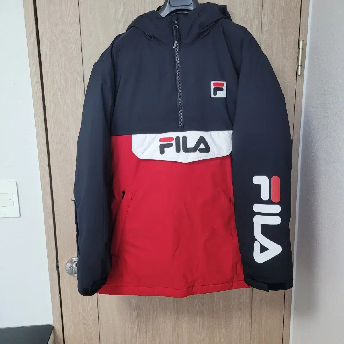 Unisex) FILA Boarding Suit Duck Down Anorak Size 100 (L-Slim XL)