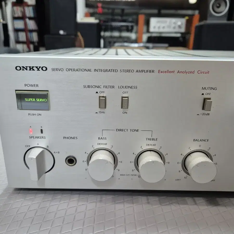 온쿄 ONKYO  빈티지 인티앰프 A-817RS