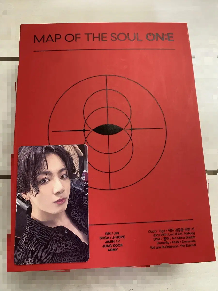 방탄소년단(bts) 맵솔콘(map of the soul) dvd (정국)