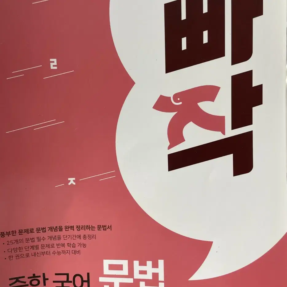 빠작 중학 국어 문법