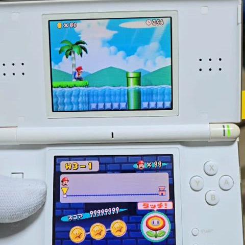 B급 닌텐도 DS Lite DSL 화이트