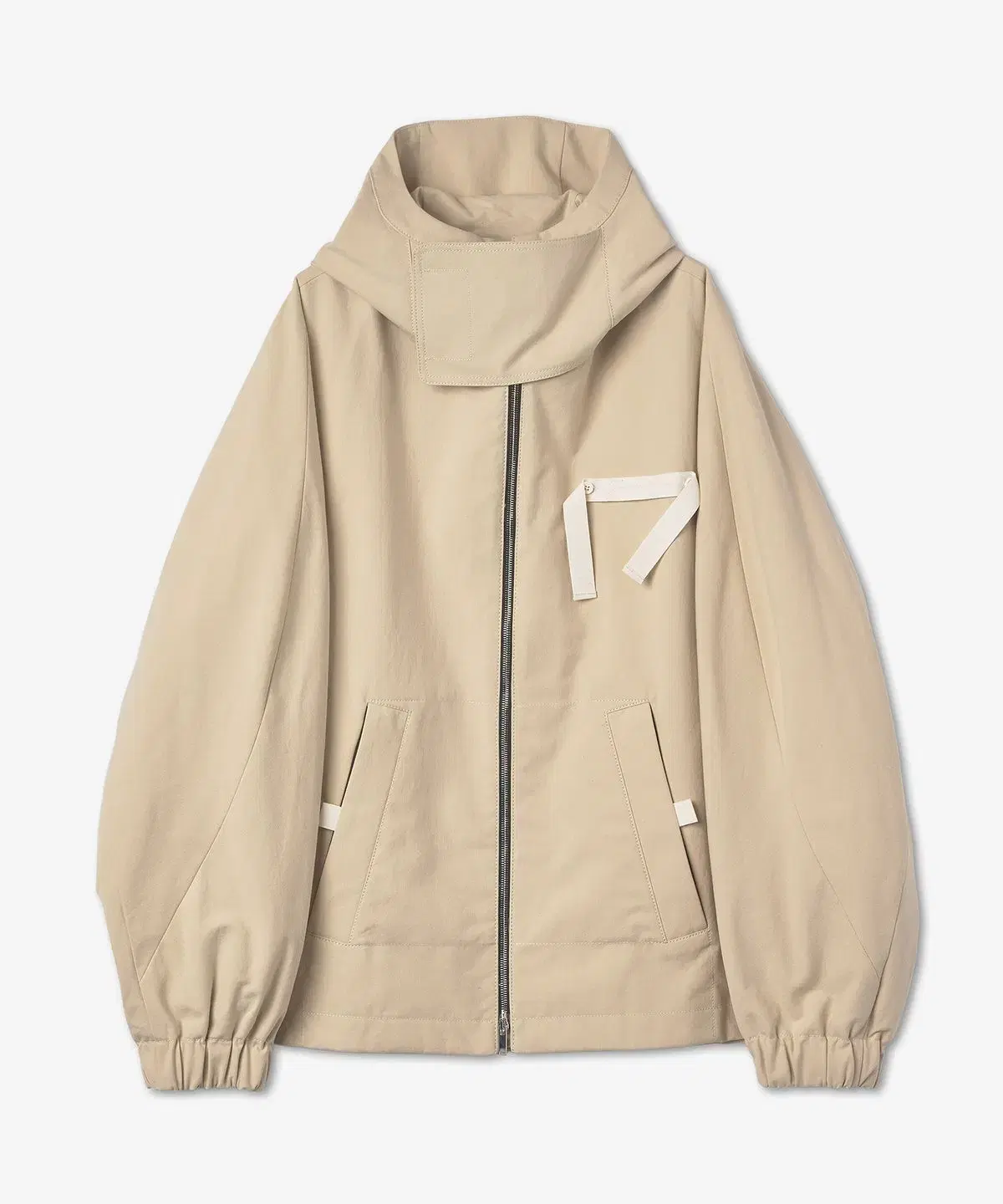 (50/105) Jacques Mousses Le Bleu de Chien Synthetic Jacket - Light Beige