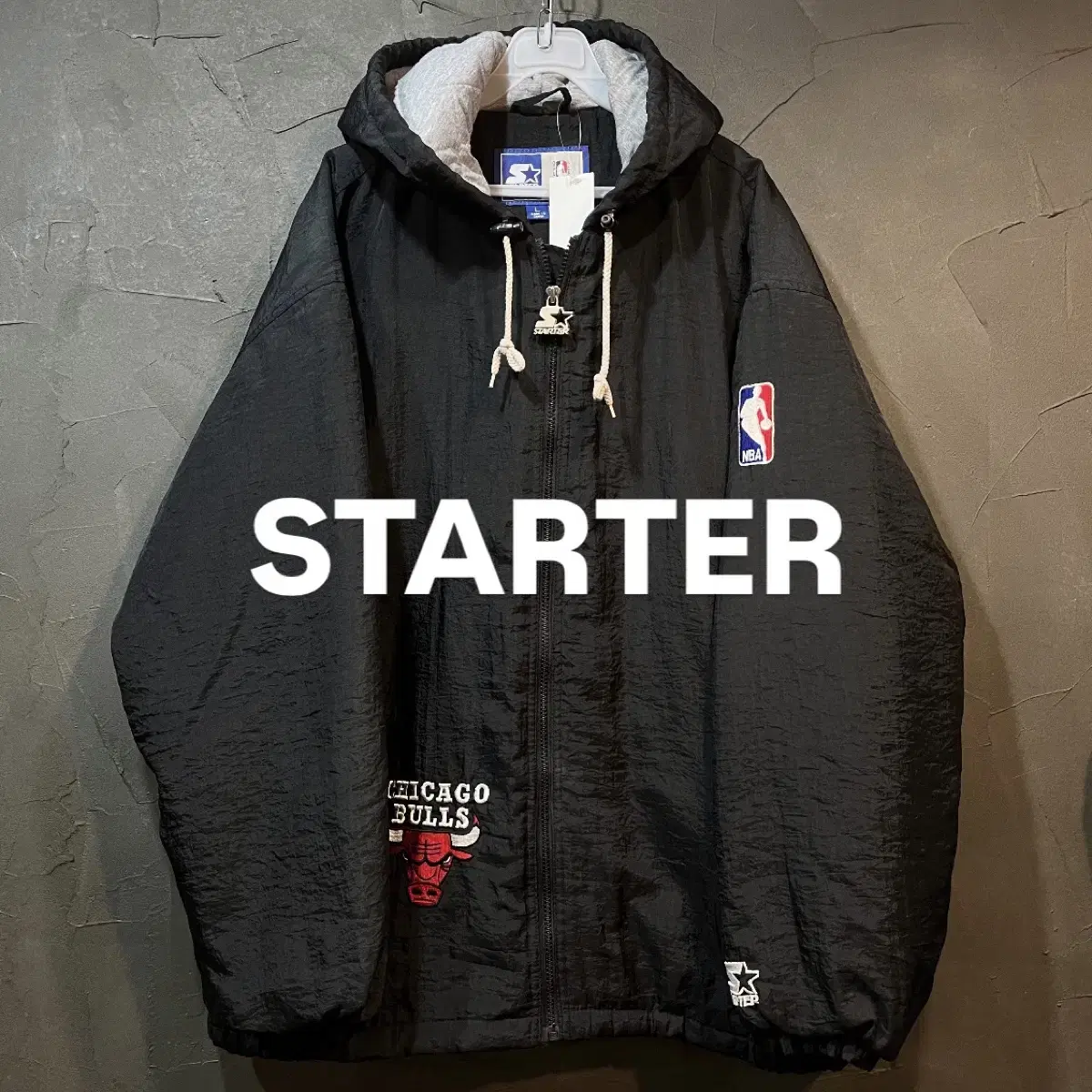 [L] STARTER 스타터 NBA 시카고불스 점퍼