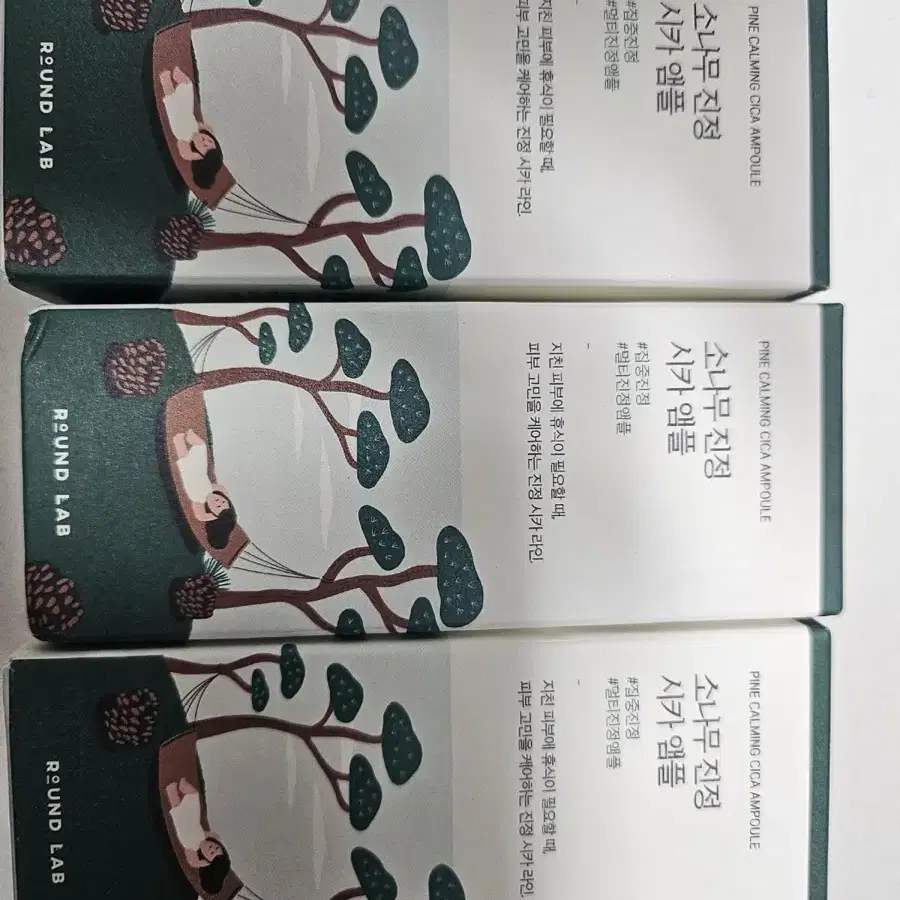 라운드랩 소나무 진정 시카앰플 30ml , 3개