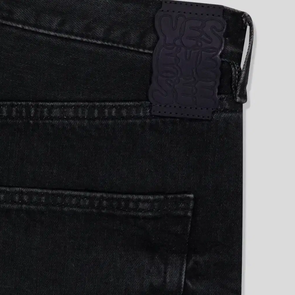 예스아이씨 Standard Denim Pants Black