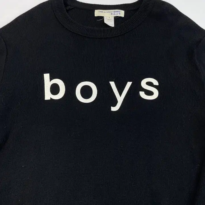 꼼데가르송 CDG SHIRT BOYS 로고 니트