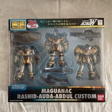 건담 W 마가낙 기 아우다 기 압둘 기 3체 모빌슈트 인 액션